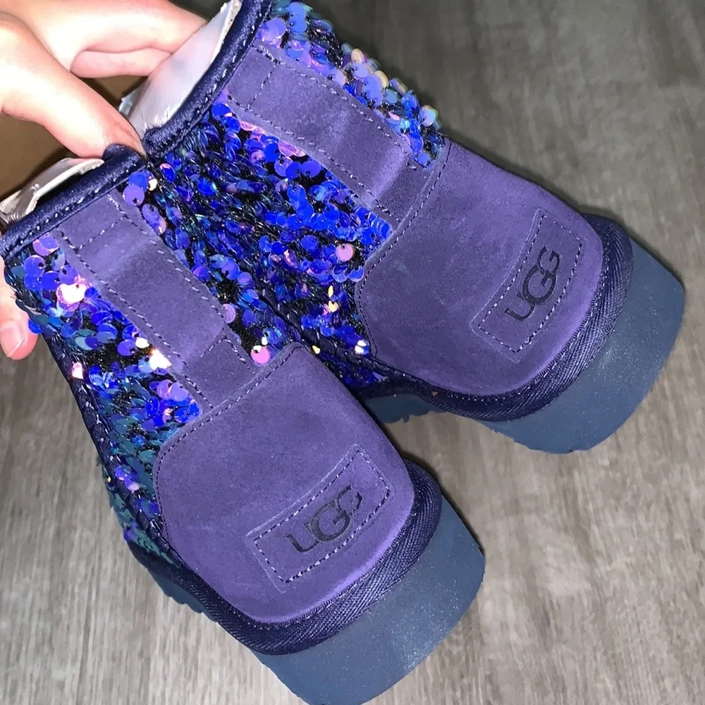 Ugg mini stellar sequin boots